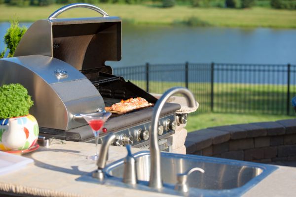 Cost of Outdoor Kitchen Plumbing in Wichita